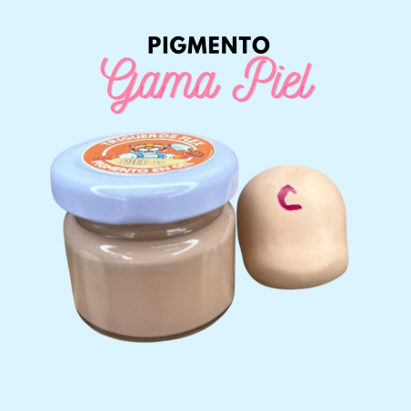Pigmento C Gama Piel 1 oz (28-30 g) Trigueros Flex | Kactucito Studio