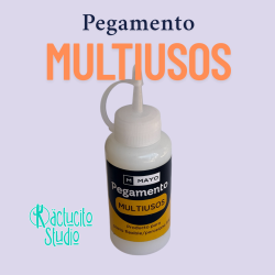 Pegamento multiusos para pegar pasta flexible sobre vidrio o madera usos multiples