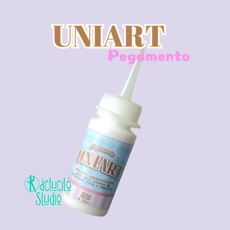 Pegamento Uniart multiusos sin residuos Brestant | Kactucito Studio