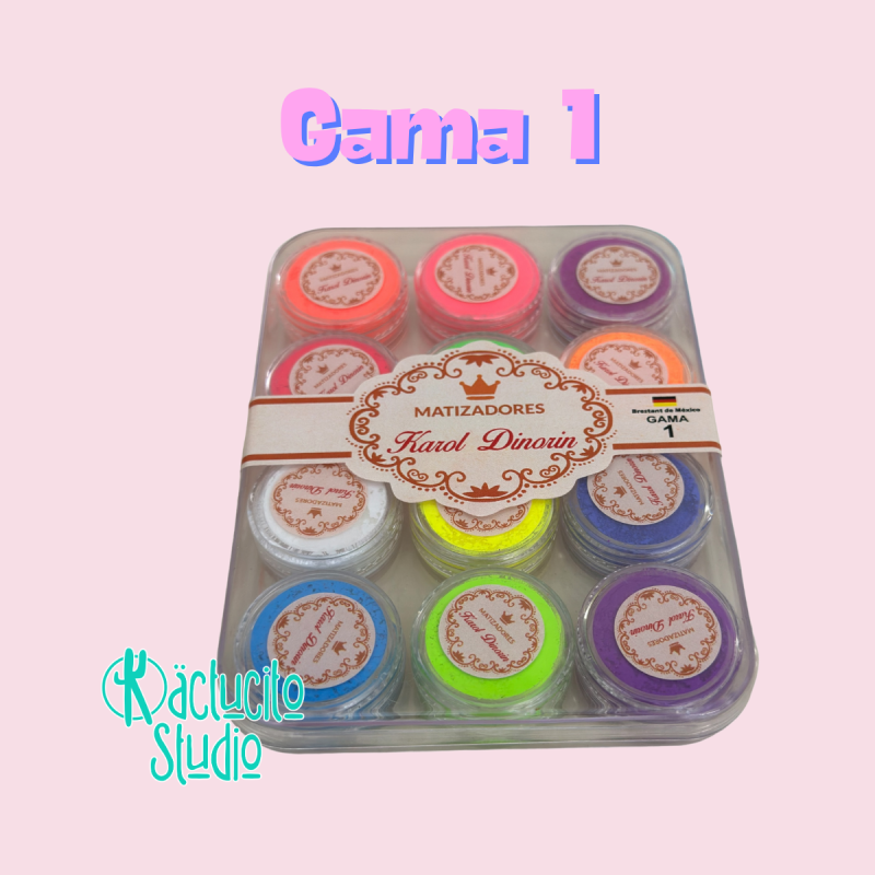 Matizadores Brestant para pasta flexible Gama 1 | Kactucito Studio