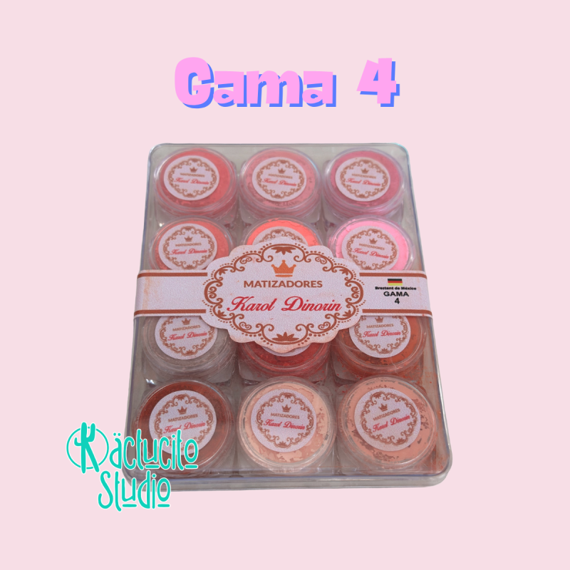 Matizadores Brestant para pasta flexible Gama 4 | Kactucito Studio