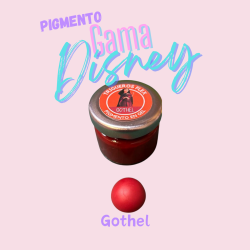 Pigmento rojo oscuro Gothel 1 oz para pasta flexible| Kactucito Studio