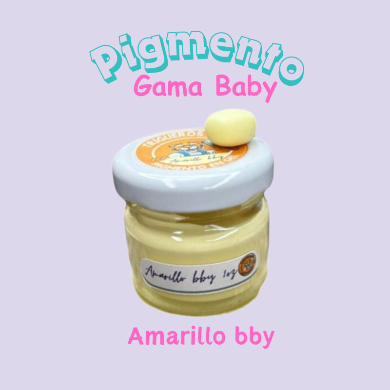 Pigmento Amarillo Baby Trigueros Flex 1oz | Kactucito Studio