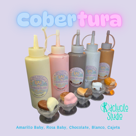 Efectos Cobertura para Pasta Flexible – 5 Colores | Kactucito Studio