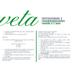 Resina Veta 250g grado alimenticio Resina Epoxy | Kactucito Studio
