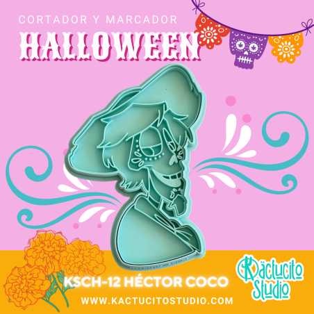 Cortador de Hector la Película Coco Día de Muertos | Kactucito Studio