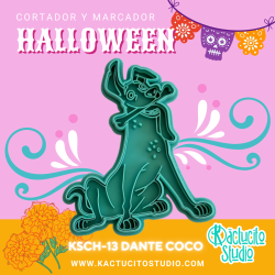 Cortador de Dante la Película Coco Día de Muertos | Kactucito Studio