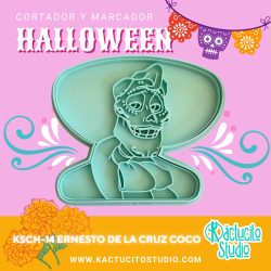 Cortador de Ernesto de la Cruz Día de Muertos | Kactucito Studio