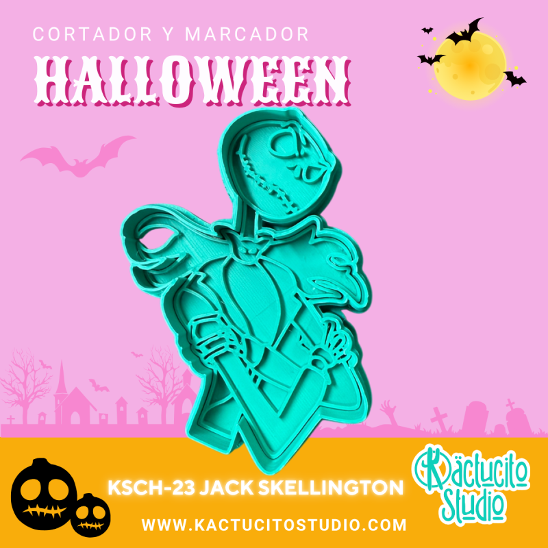 Cortador de Jack Skellington | Cortadores de Galletas Halloween