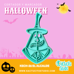 Cortador de El alcalde | Cortadores de Galletas Halloween