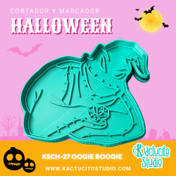 Cortador de Oogie Boogie | Cortadores de Galletas Halloween