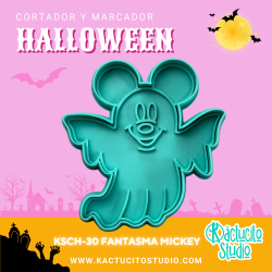 Cortadores de Mickey Mouse Fantasma | Kactucito Studio