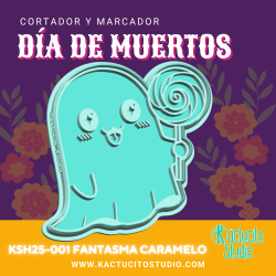 Cortador Fantasma con Paleta 🍭 | Kactucito Studio
