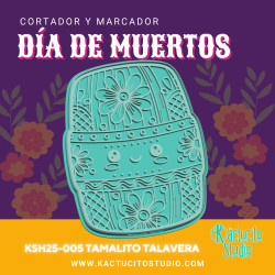 Cortador Tamalito Talavera | Kactucito Studio