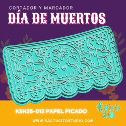 Cortador Papel Picado | Kactucito Studio