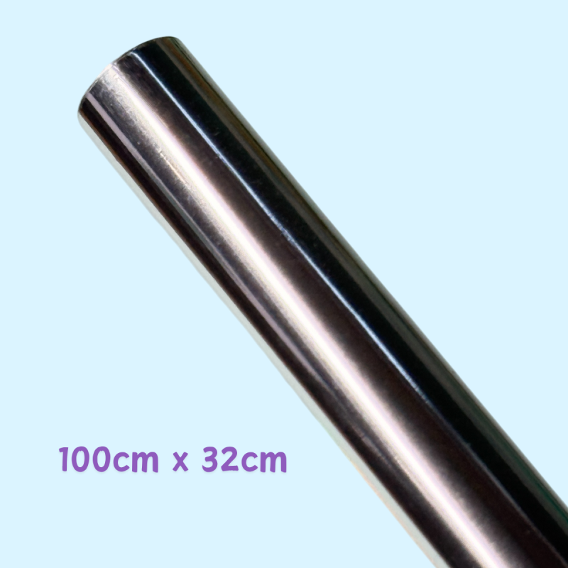 Foil Liso Plata para Manualidades y Cerámica | Kactucito Studio