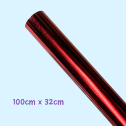 Foil Liso Rojo para Manualidades y Decoración | Kactucito Studio
