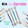 Kit Carretillas Doble Punta (8 Texturas) | Kactucito Studio
