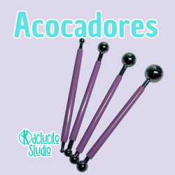 Kit de Acocadores Metálicos para Modelado | Kactucito Studio