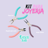 Kit de Pinzas para Joyería (3 Piezas) | Kactucito Studio