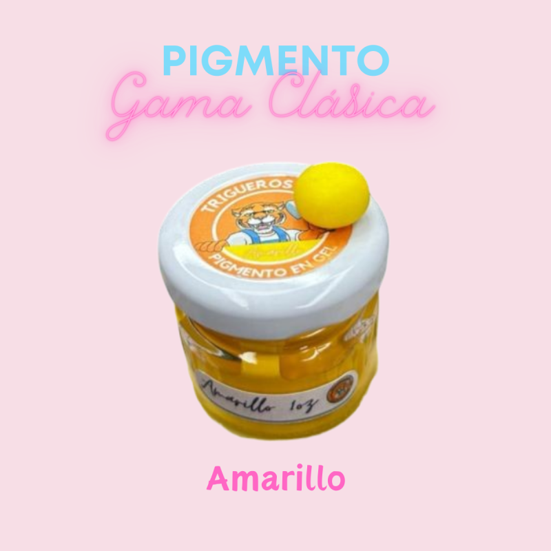 Pigmento Amarillo Trigueros Flex para Pasta Flexible – Gama Clásica