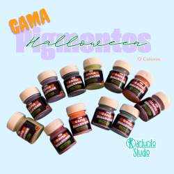 Pigmentos Halloween Mayo Manualidades | Kactucito Studio