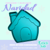 Cortador Casa Cascanueces Navidad | Kactucito Studio