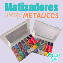 Matizadores Pasty metálicos Mayo Manualidades | Kactucito Studio