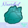 Cortador Cara Sra Claus Navidad | Kactucito Studio