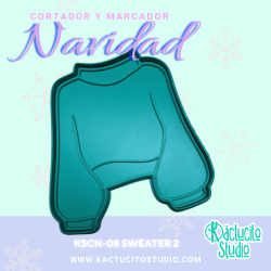Cortadores Sweater Navideños 3 | Kactucito Studio