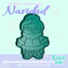 Cortador Pantuflas Reno Sra Claus Navidad | Kactucito Studio
