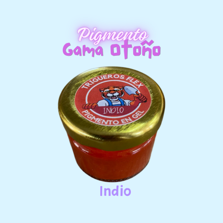 Pigmento Indio Trigueros Flex - Gama Otoño | Kactucito Studio