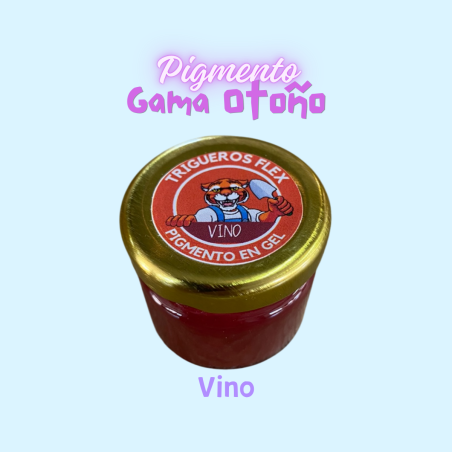 Pigmento Vino Trigueros Flex - Gama Otoño | Kactucito Studio