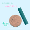 Rodillo textura madera | Kactucito Studio