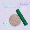 Rodillo pinos y renos Navidad | Kactucito Studio