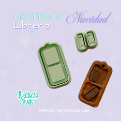 Cortadores para aretes de librero | Kactucito Studio