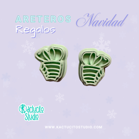 Cortadores para aretes de Regalos | Kactucito Studio