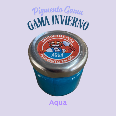 Pigmento Aqua para pasta flexible Trigueros Flex | Kactucito Studio